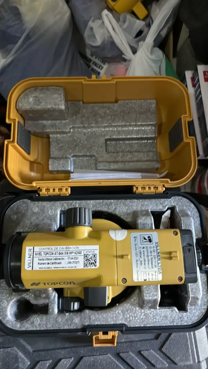 Nivel automático Topcon AT-B4A con trípode - 2