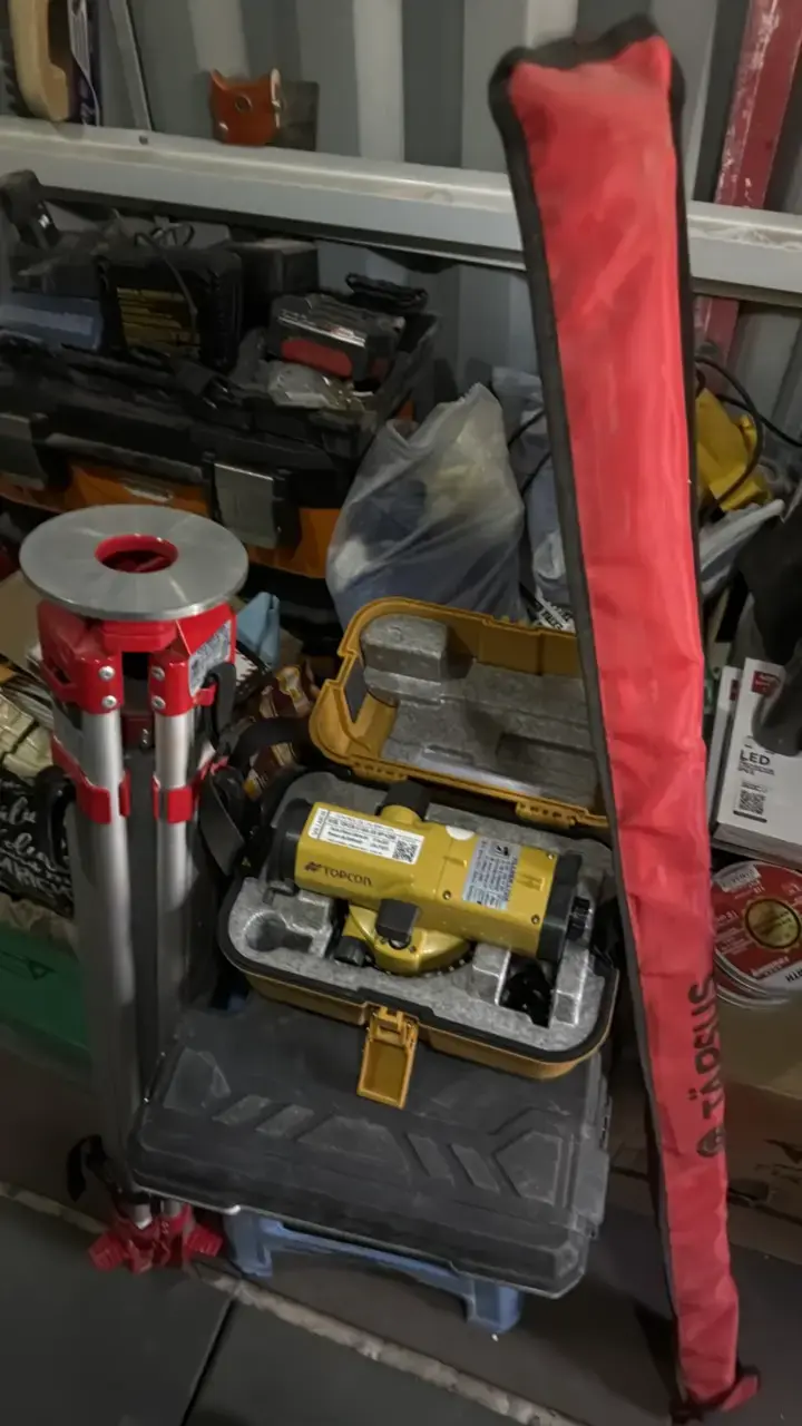 Nivel automático Topcon AT-B4A con trípode - 3