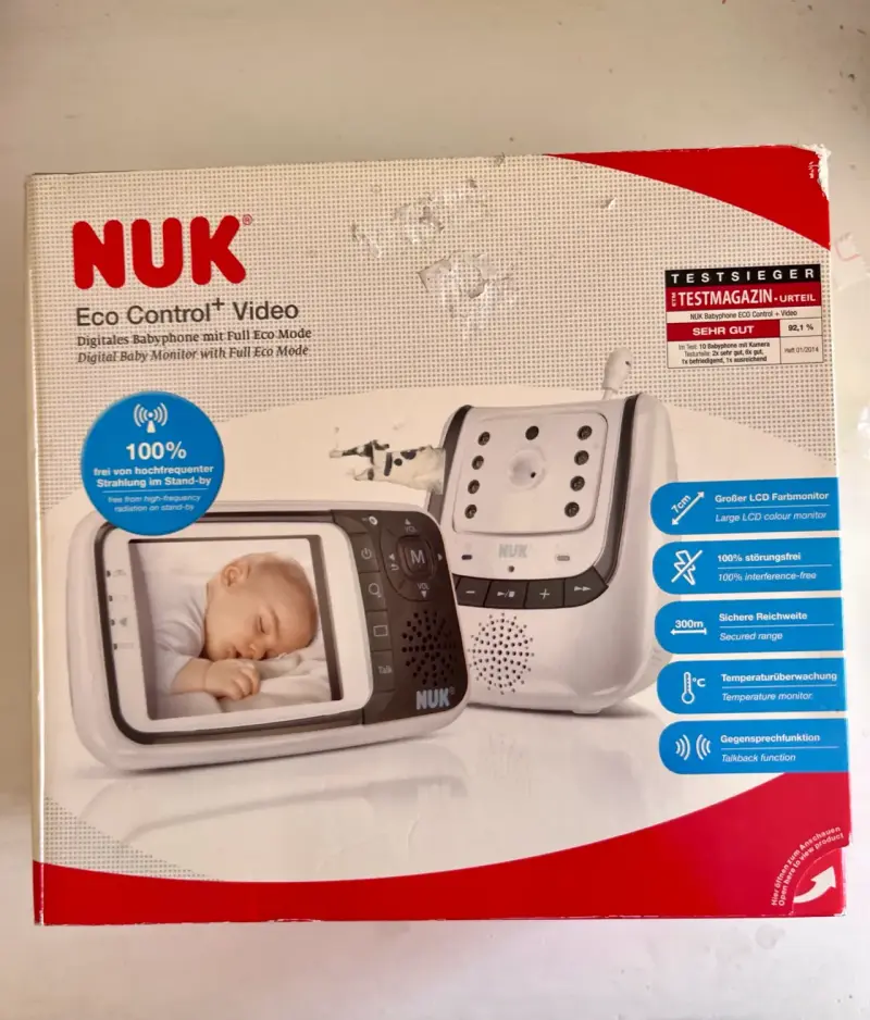 Monitor de Bebé NUK Eco Control Video - 3