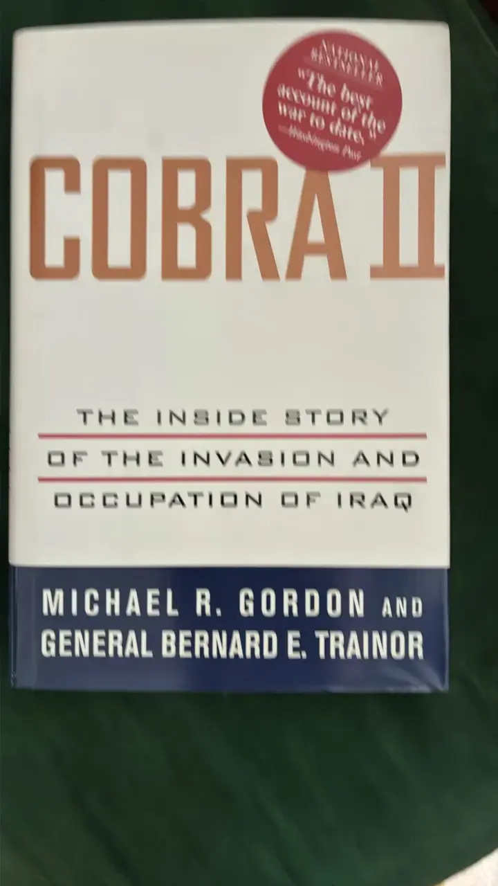 Libro Cobra II sobre la invasión de Irak - 1