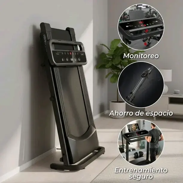 Trotadora eléctrica plegable YepSport negra - 2
