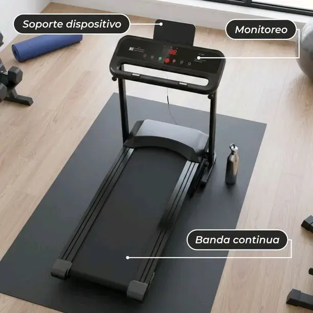 Trotadora eléctrica plegable YepSport negra - 3