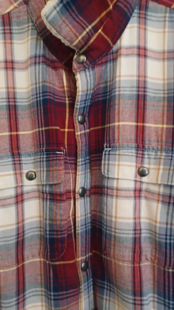 Leñadora GAP de franela a cuadros con forro polar - 6