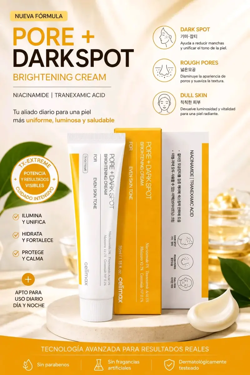Crema Iluminadora Celimax Pore + Dark Spot - 1