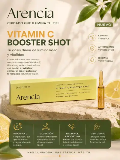 Crema Hidratante Arencia Vitamin C Booster Shot 30ml - miniatura 1