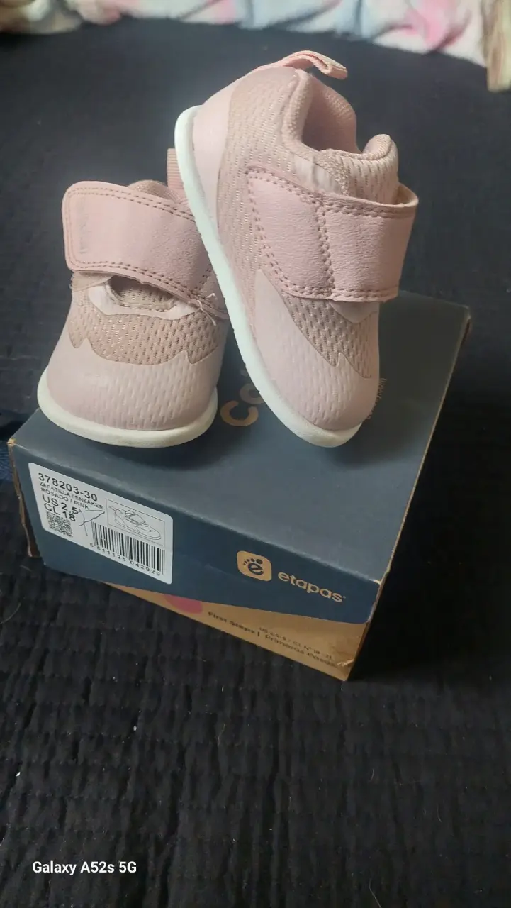 Zapatillas rosadas para bebé Etapas N°18 - 3