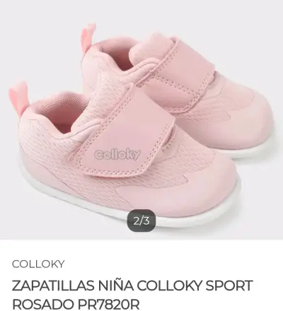 Zapatillas rosadas para bebé Etapas N°18 - miniatura 4