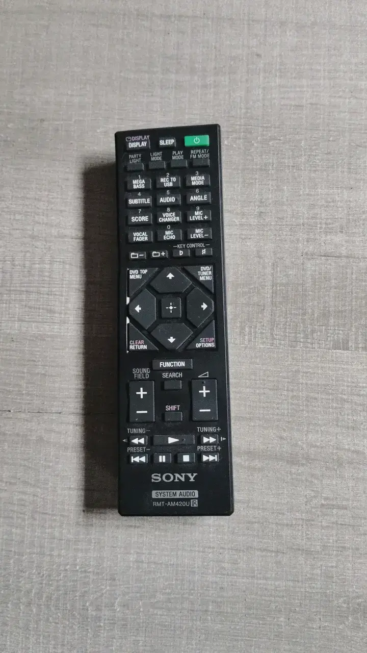 Control remoto Sony para sistema de audio - 3