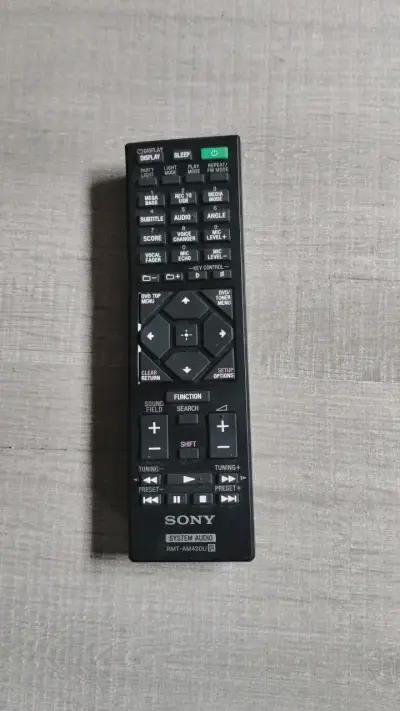 Control remoto Sony para sistema de audio - miniatura 3