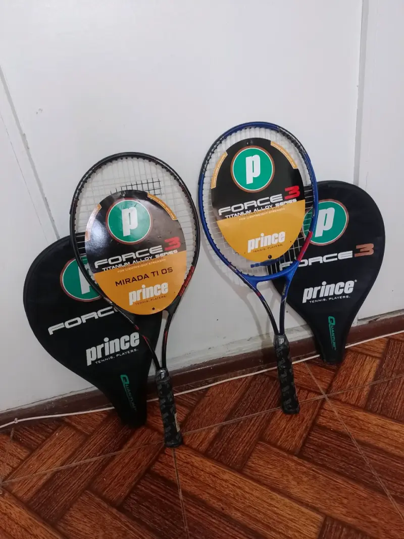 Raquetas de tenis Prince Force 3 con funda - 2