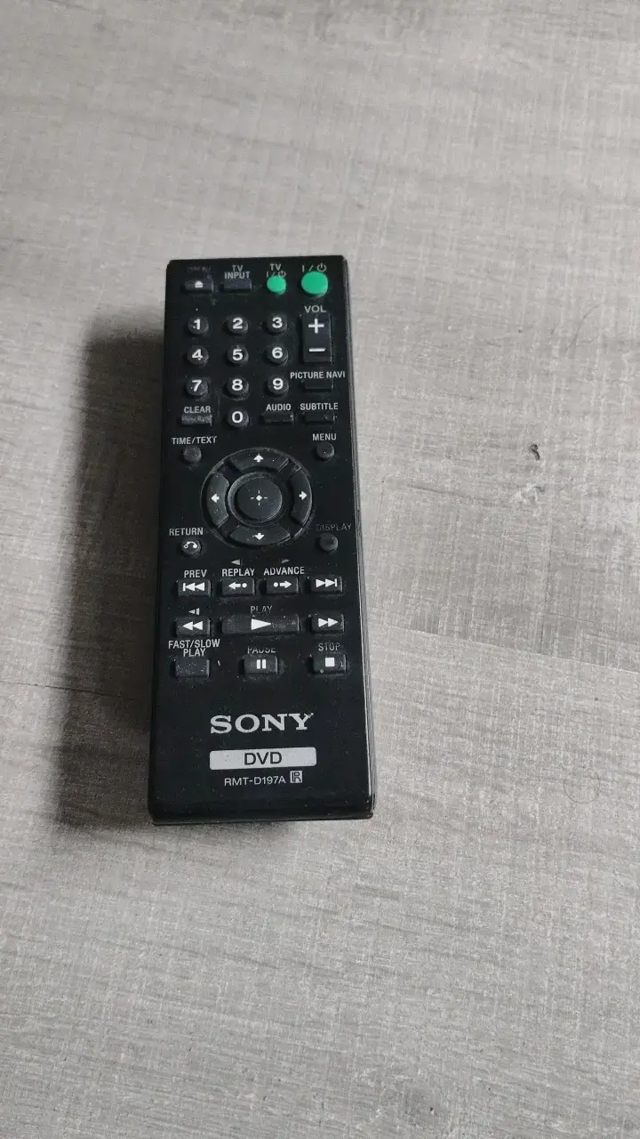 Control remoto Sony para DVD RMT-D197A - 1