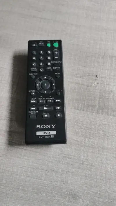 Control remoto Sony para DVD RMT-D197A - miniatura 2
