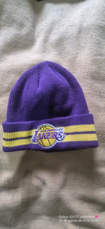 Gorro de lana Los Angeles Lakers morado - miniatura 1