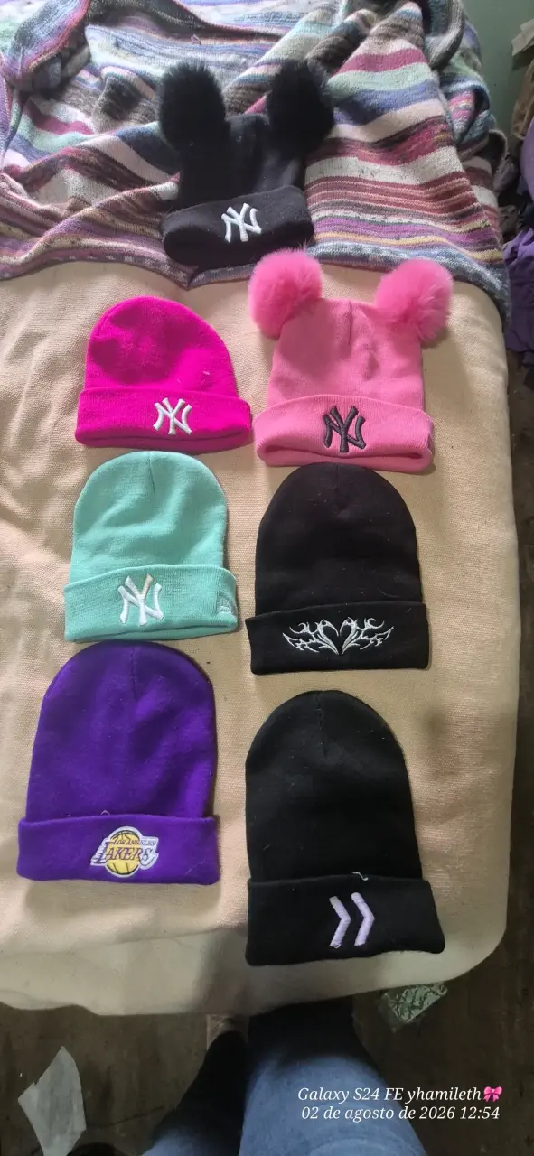 Gorro de lana Los Angeles Lakers morado - 2