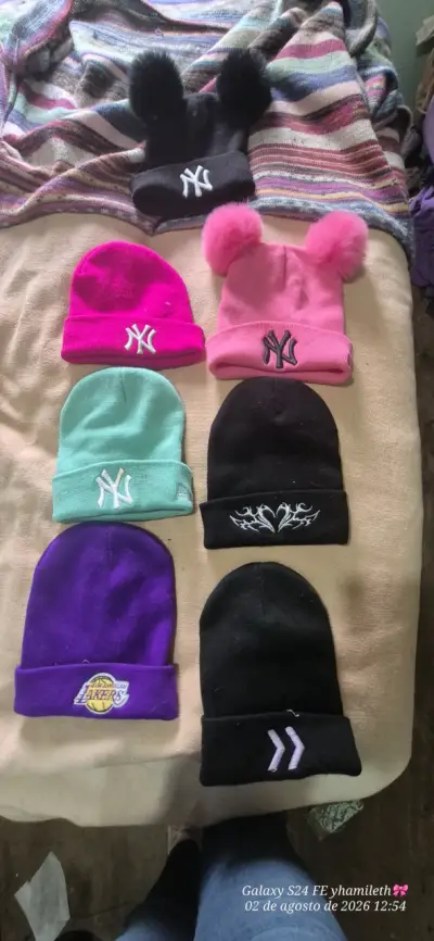Gorro de lana Los Angeles Lakers morado - miniatura 2