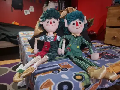 Peluche de Monstruo de las Galletas Azul - miniatura 1