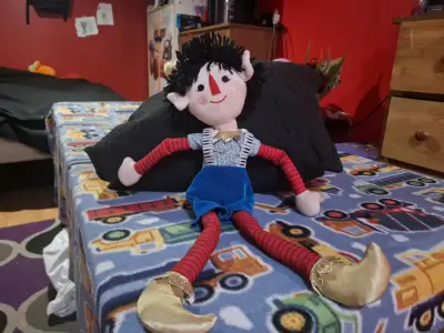 Peluche de Monstruo de las Galletas Azul - miniatura 3