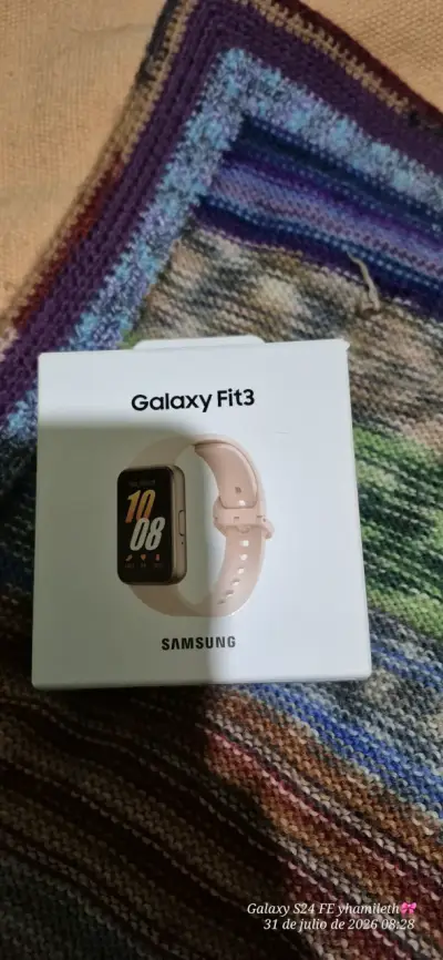 Smartwatch Samsung Galaxy Fit3 Rosa - miniatura 1