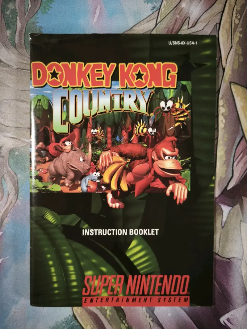 Juego Donkey Kong Country para SNES en caja - 2
