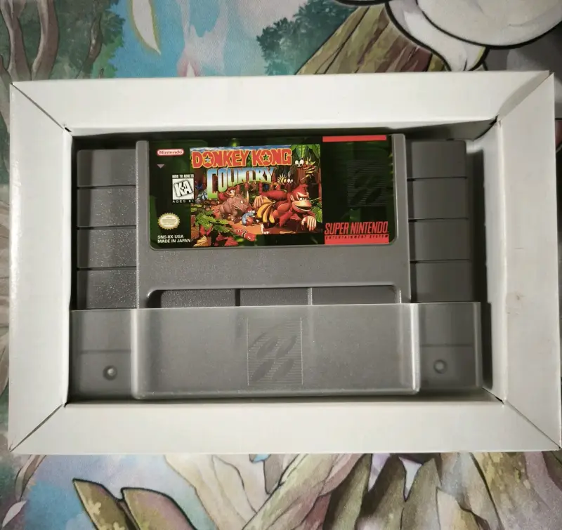 Juego Donkey Kong Country para SNES en caja - 5