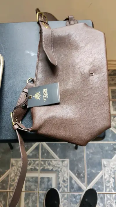 Mochila beige Karl Lagerfeld elegante - miniatura 3