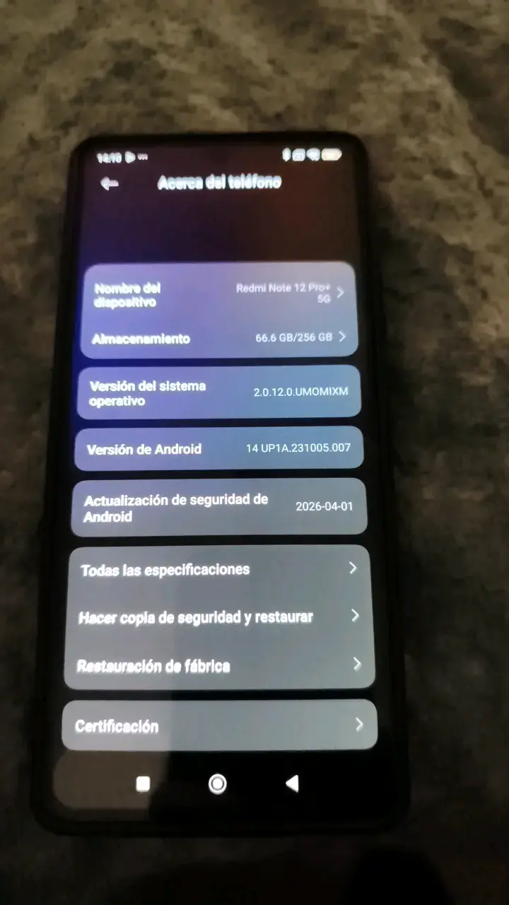 Smartphone Redmi Note 12 Pro+ 256GB - 3