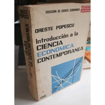 Libro Introducción a la Ciencia Económica Contemporánea - miniatura 1