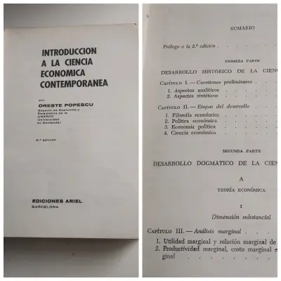 Libro Introducción a la Ciencia Económica Contemporánea - miniatura 2