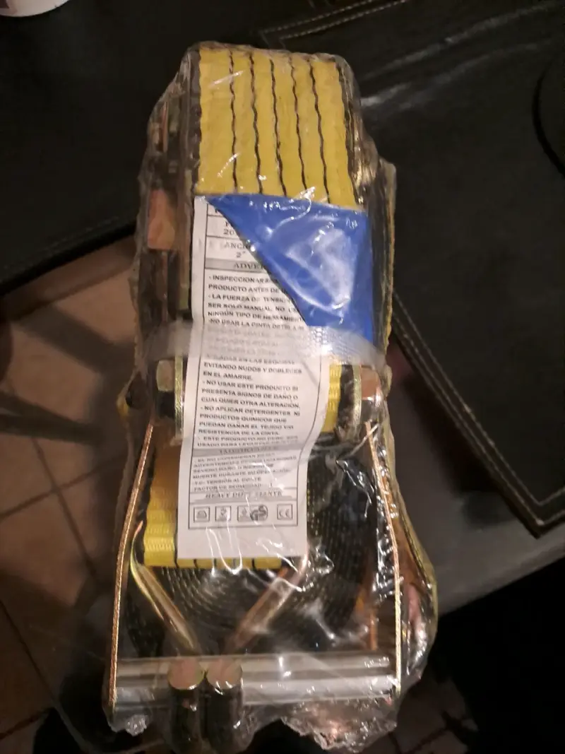 Cinta de amarre con trinquete 5m 4500dan - 1