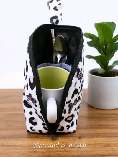 Porta tazon o mate,estampado animal print - miniatura 2
