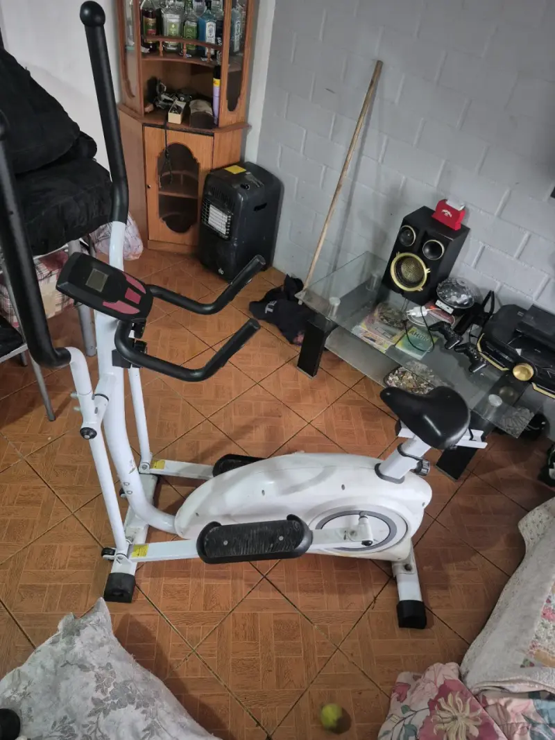 Bicicleta estática elíptica para ejercicio en casa - 2