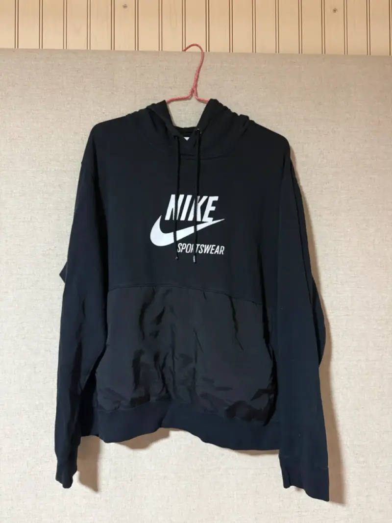 Polerón Nike Sportswear negro - 1