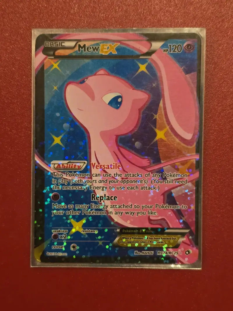 Carta Pokémon Mew EX (Full Art) #RC24 - 1