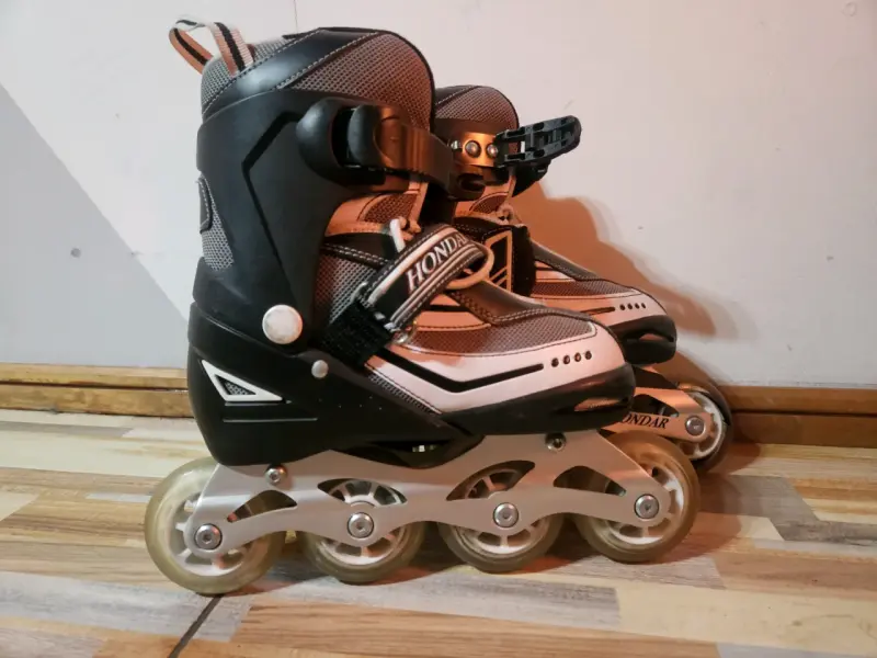 Patines en línea Hondar negros y blancos - 2