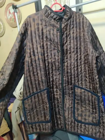 Chaqueta cortaviento azul unisex - miniatura 5