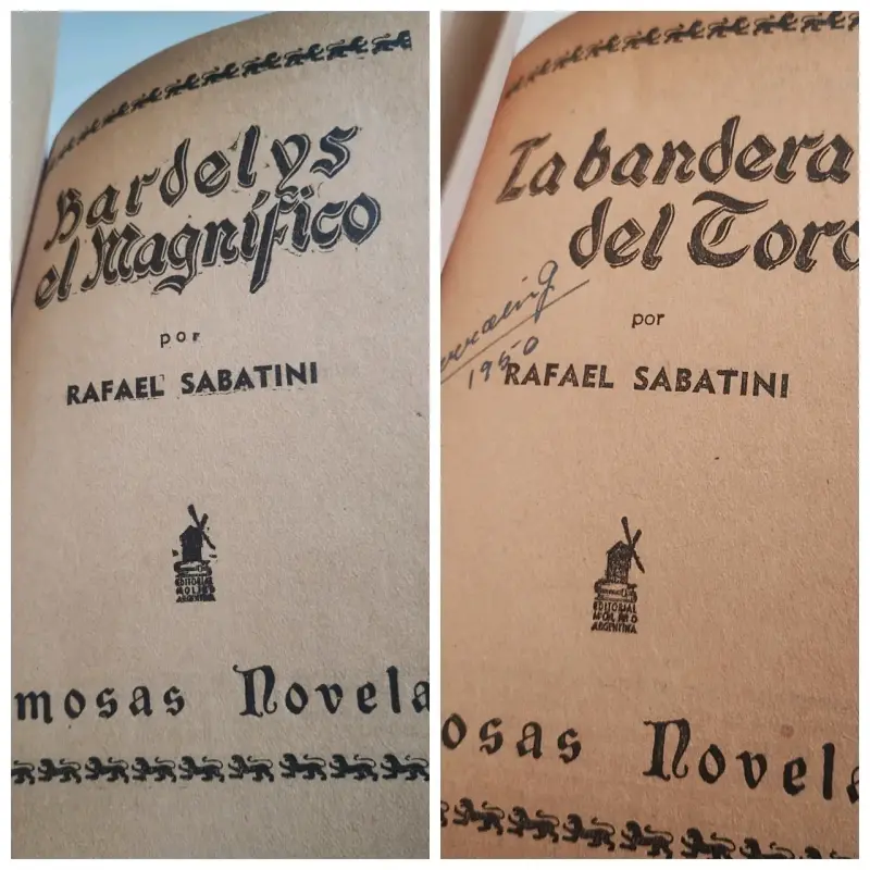 Libros Bardelys el Magnífico y La Bandera del Toro de Rafael Sabatini - 2