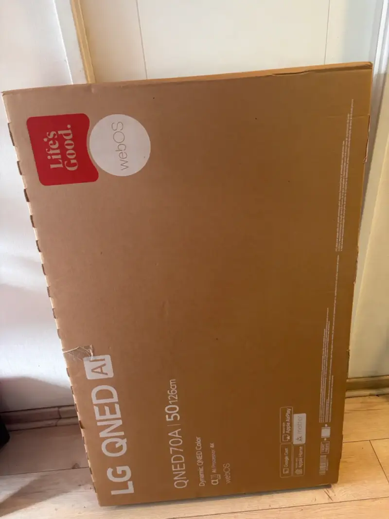 Televisor LG QNED70A 50 pulgadas 4K AI - 1