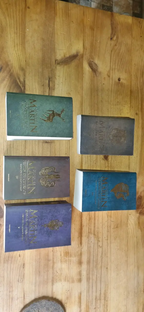 Colección de libros Canción de Hielo y Fuego de George R.R. Martin - 2