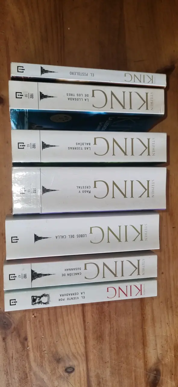Colección de libros La Torre Oscura de Stephen King - 1