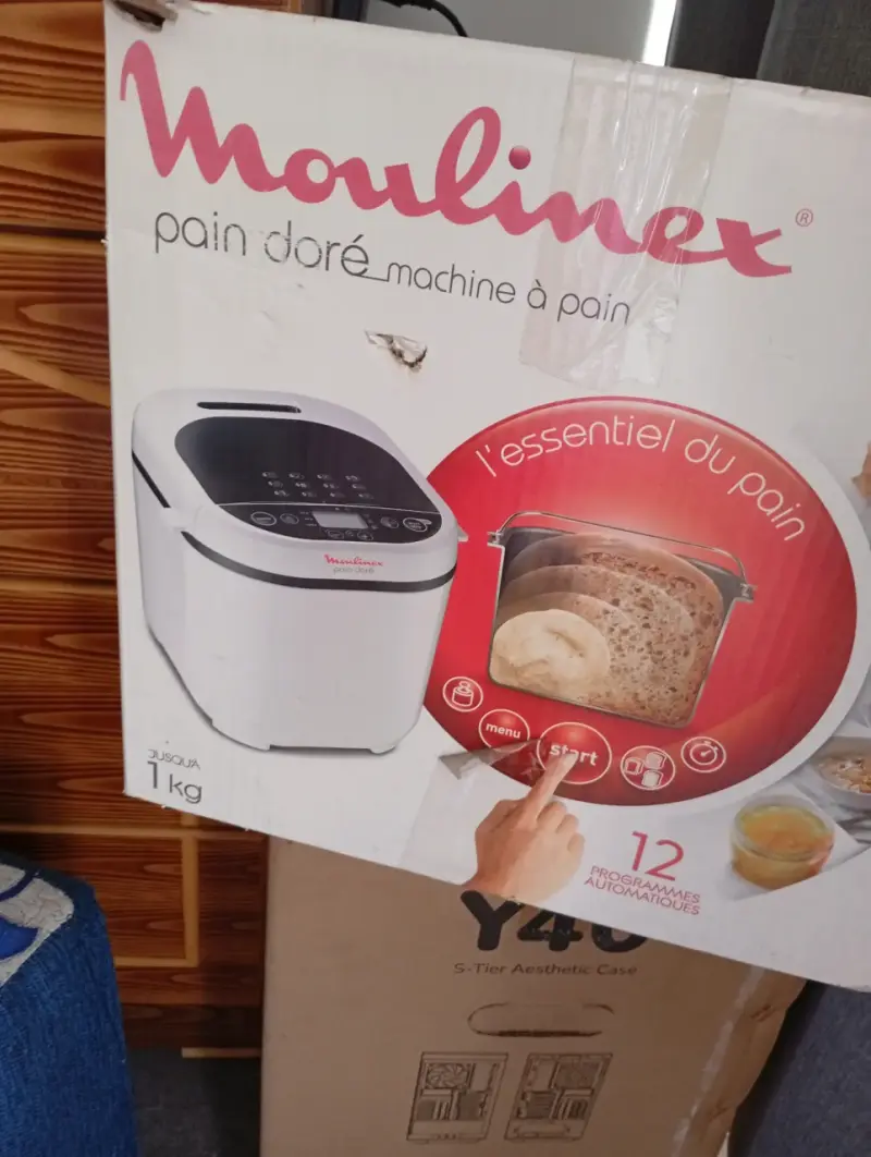 Máquina de Pan Moulinex Pain Doré 1kg - 1