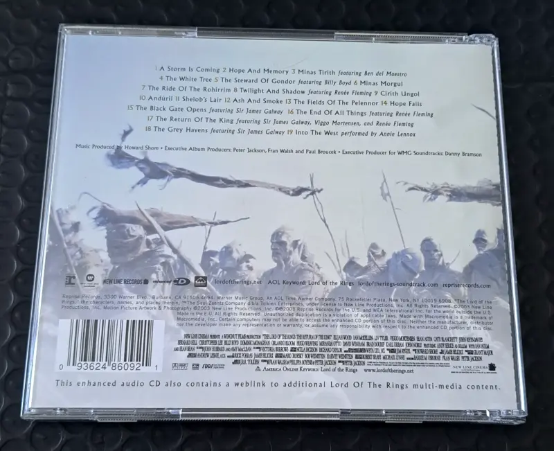 CD Banda Sonora The Lord of the Rings: The Return of the King - 2