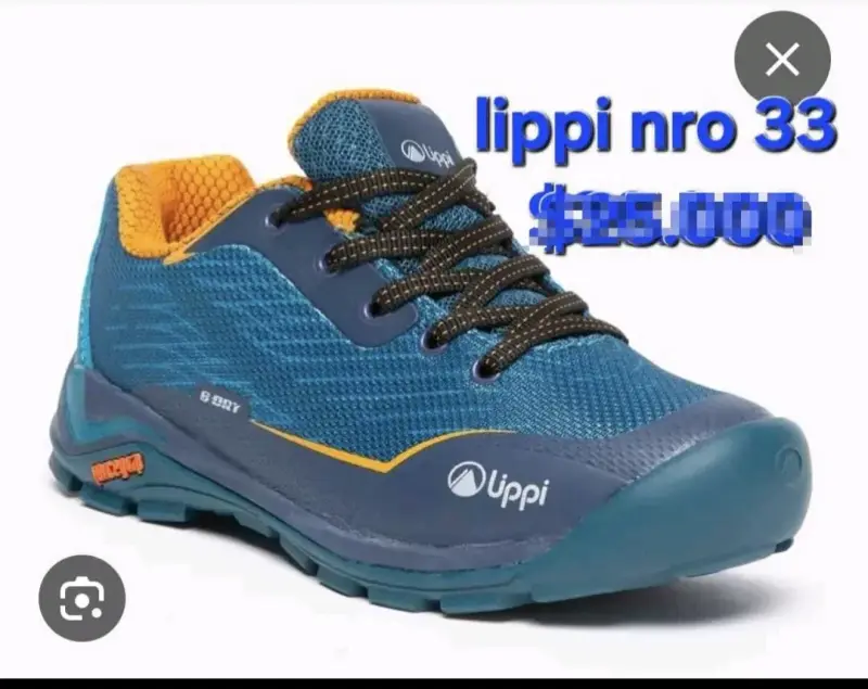 Zapatillas deportivas azules Uppi para niños N33 - 2