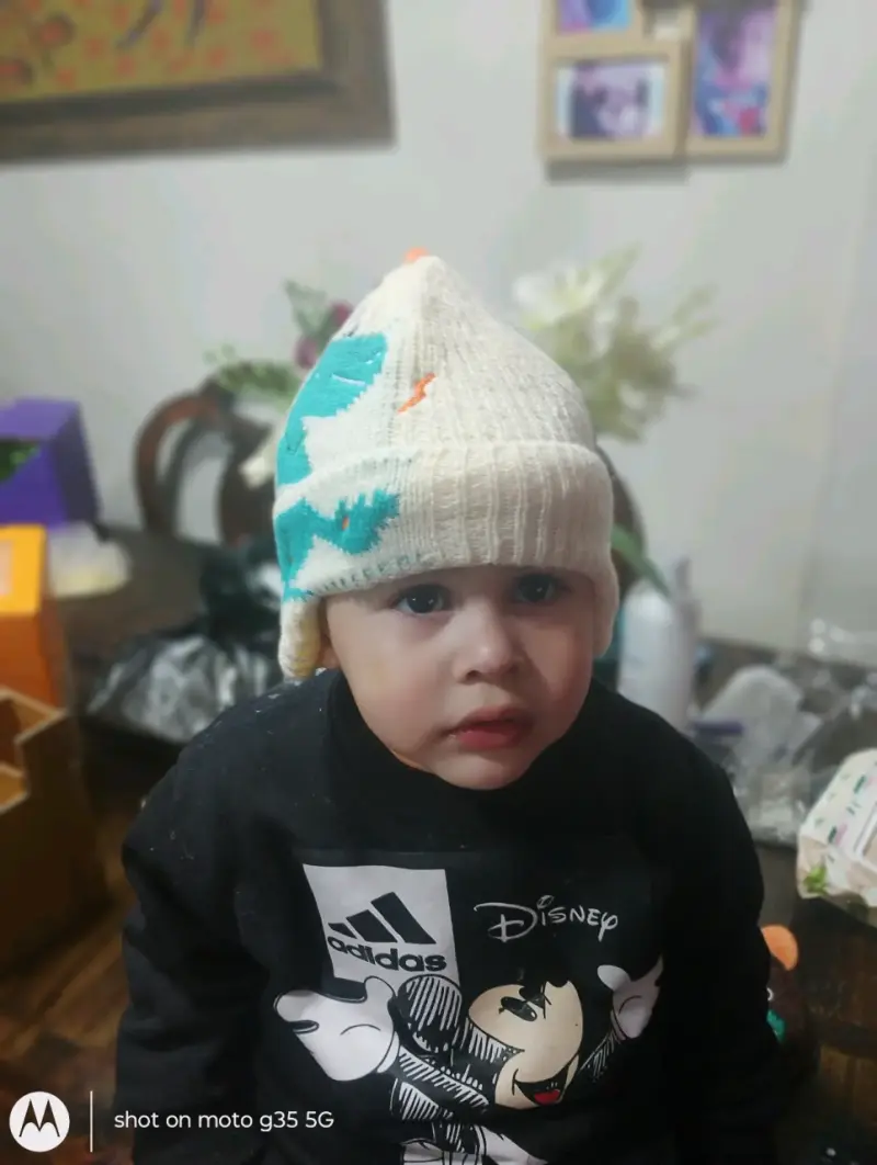 Gorros de lana para niños con diseño de dinosaurio - 4