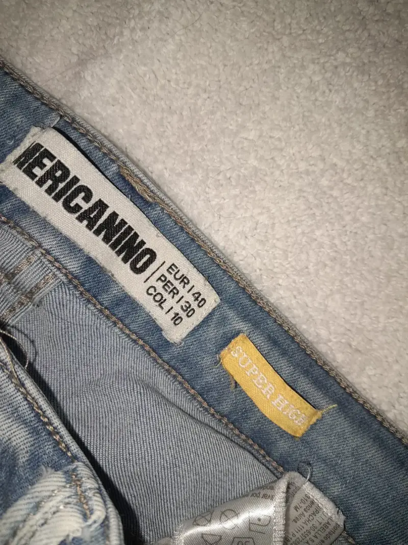 Jeans ajustados desgastados para hombre Americanino - 2