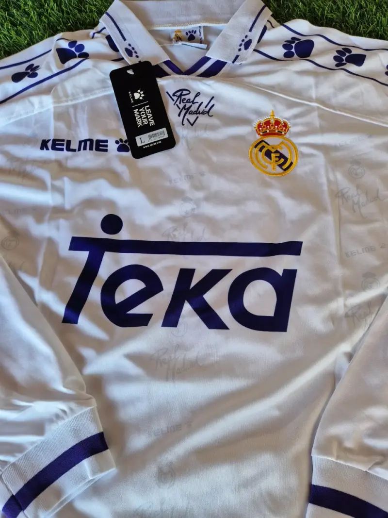 Camiseta Real Madrid Retro 1994 " Zamorano 9" - 2