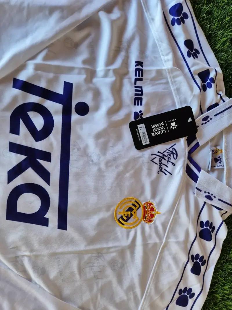 Camiseta Real Madrid Retro 1994 " Zamorano 9" - 3