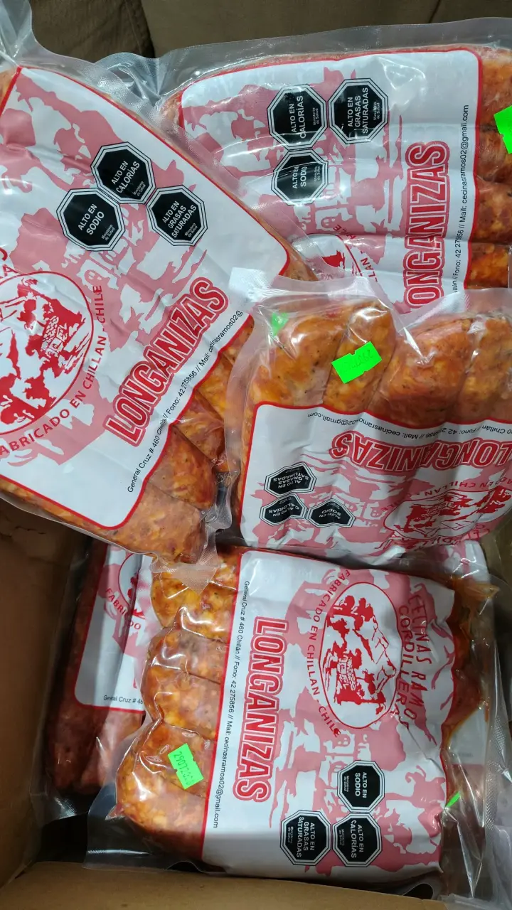 Longanizas artesanales de Chillán