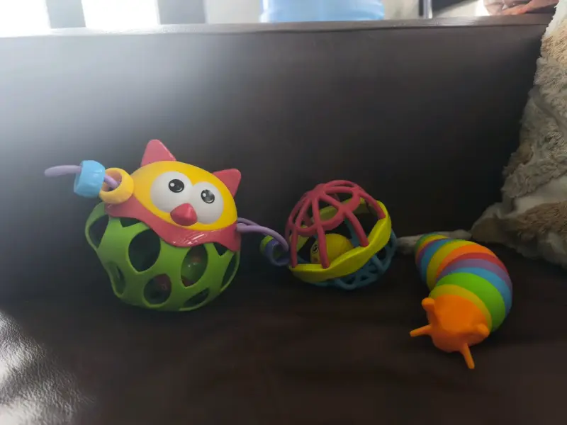 Set de juguetes de estimulación para bebés
