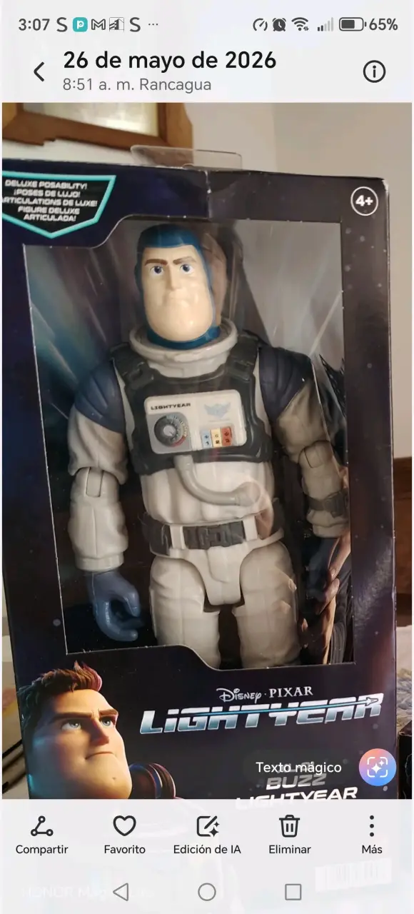 Figura de acción Buzz Lightyear articulada - 2