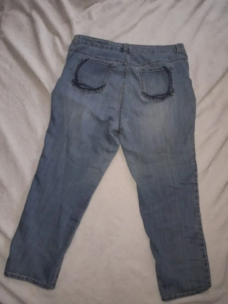 Jeans de Mezclilla Azul para Hombre Talla 18W - 2